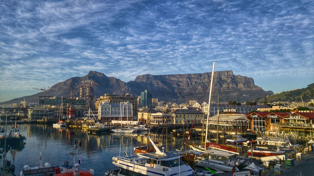Cape Town table mountain