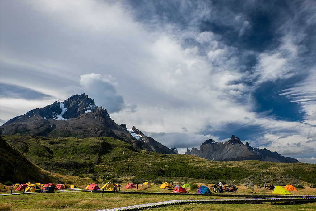 torres del paine national park, Camping