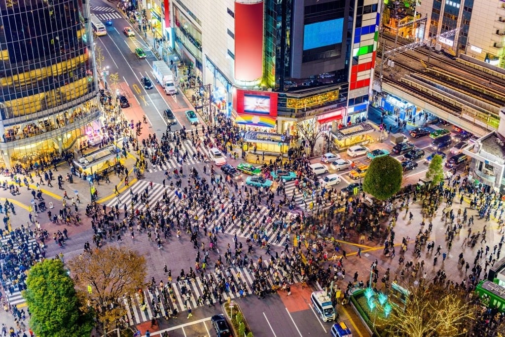 Best things to do in Tokyo, Shibuya Crossing