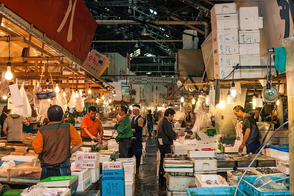 Best things to do in Tokyo, Tsukiji fish Market
