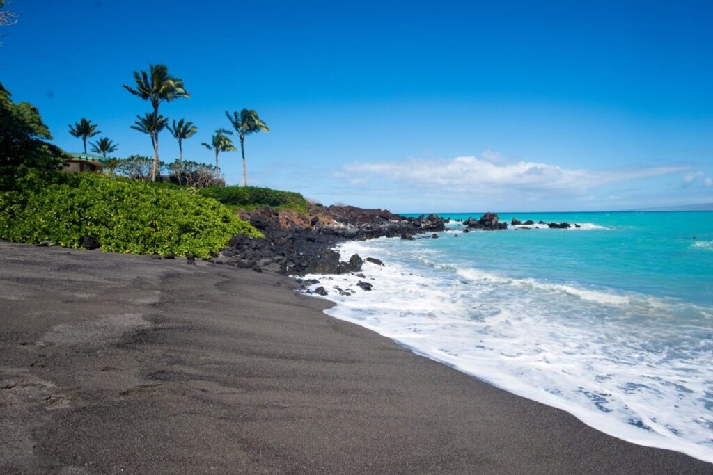 49 black sand beach