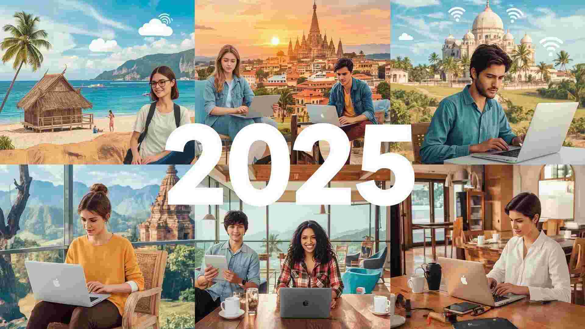7 Best Countries for Digital Nomads in 2025 (Low Cost + Fast Wi-Fi)